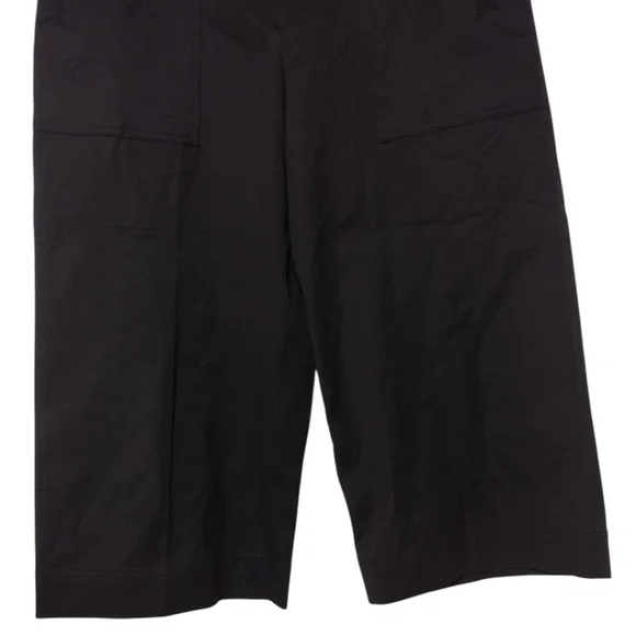 Spanx On The Go Wide Leg Cropped Pants Petite Classic Black NWT - Picture 3 of 10